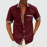 Bruno - Camicia ampia a maniche corte