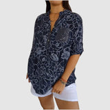 Gelsomina - Blusa a fiori