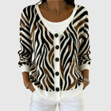 Cardigan in morbida maglia