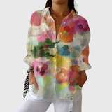 Blusa leggera e colorata con stampe