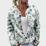 Patrizia - Cardigan autunnale a fiori