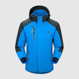 Marco - Giacca softshell da trekking con cappuccio staccabile