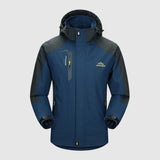 Marco - Giacca softshell da trekking con cappuccio staccabile