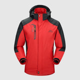 Marco - Giacca softshell da trekking con cappuccio staccabile