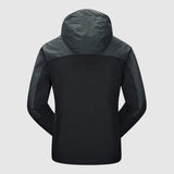 Marco - Giacca softshell da trekking con cappuccio staccabile