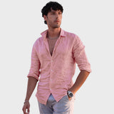 Leonardo - Camicia casual in lino