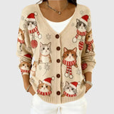 Cardigan in maglia piacevole