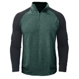 Camicia in cotone con collo alla coreana