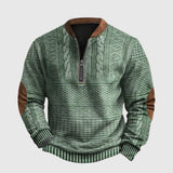 Carlo - Maglione con mezza zip