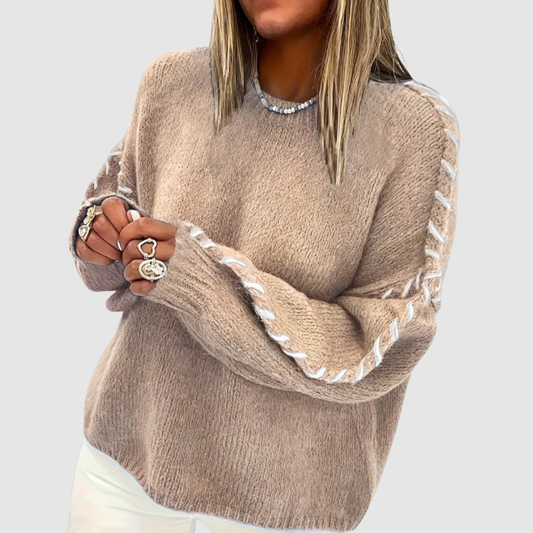 Erminia - Camicia comoda a maniche lunghe