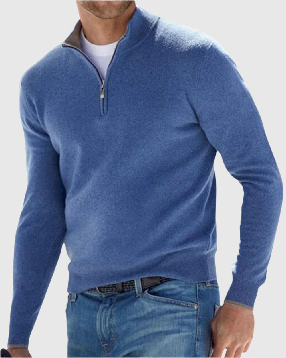 Bruno - Maglione elegante con zip