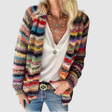 Nicoletta - Cardigan multicolore piacevole