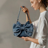 Agata - Borsa retrò con fiocco