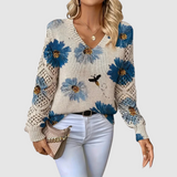 Ursula - Maglione elegante a fiori