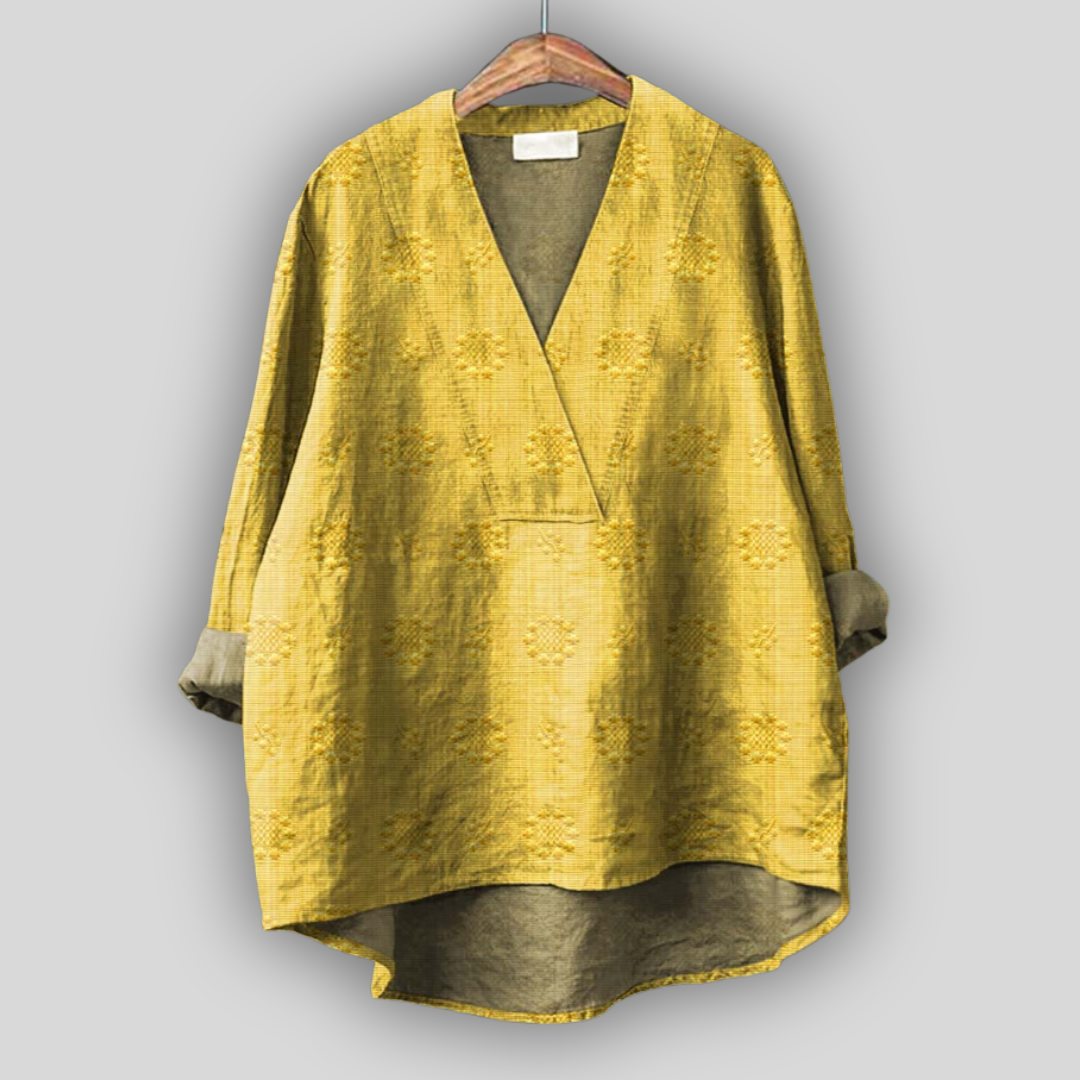 Cristina - Blusa in lino