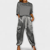 Margherita - Completo due pezzi in seta