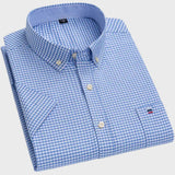 Matteo - Camicia classica in cotone fantasia