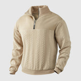Filippo - Maglione premium con zip a un quarto