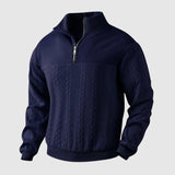 Filippo - Maglione premium con zip a un quarto