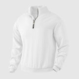 Filippo - Maglione premium con zip a un quarto