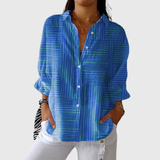Blusa leggera e colorata con stampa