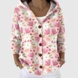 Cardigan con cappuccio