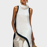 Leonora - Completo elegante in lino