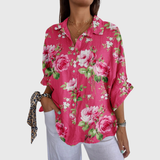 Blusa leggera e colorata con stampe
