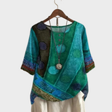 Valeria - Top boho colorato