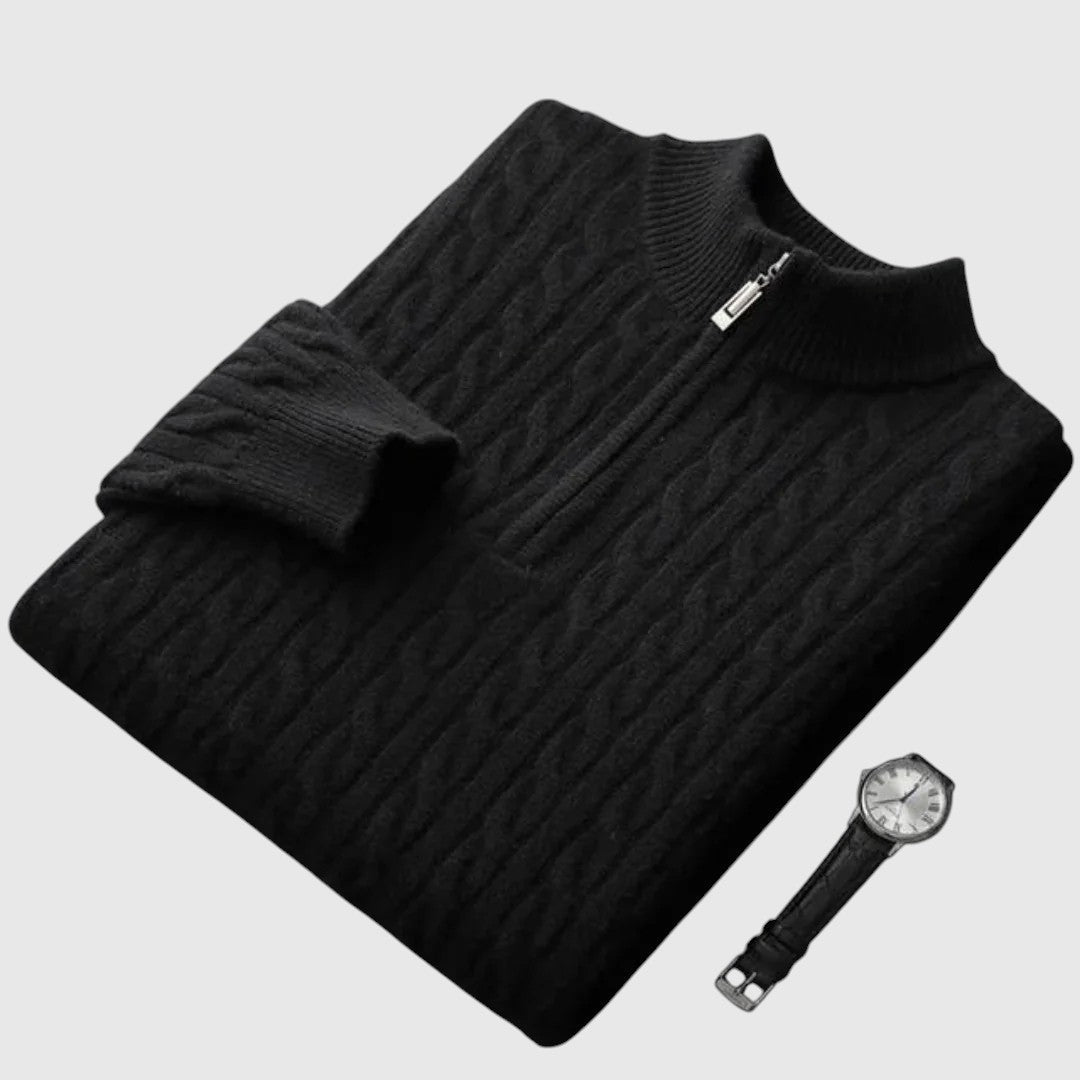 Riccardo - Polo in maglia di cashmere Deneb