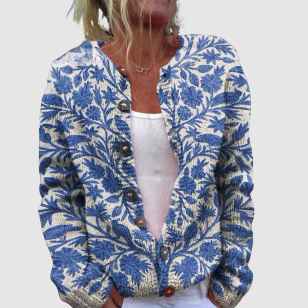 Giuseppina - Cardigan a fiori
