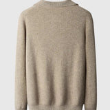 Bruno - Gilet Portofino in cashmere con mezza zip