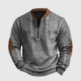 Carlo - Maglione con mezza zip