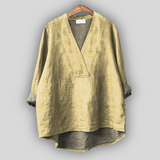 Cristina - Blusa in lino