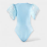 Body con maniche raglan
