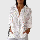 Blusa leggera e colorata con stampe