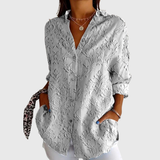 Blusa leggera e colorata stampata