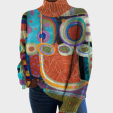 Caterina - Maglione artistico in maglia