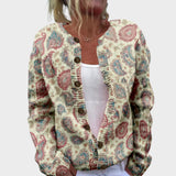 Lara - Cardigan autunnale a fiori