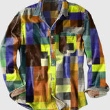 Gioele - Camicia stampata a maniche lunghe