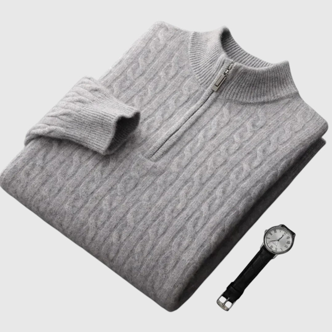 Riccardo - Polo in maglia di cashmere Deneb
