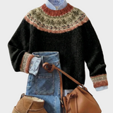 Eleonora - Maglione intrecciato Heritage Nordic