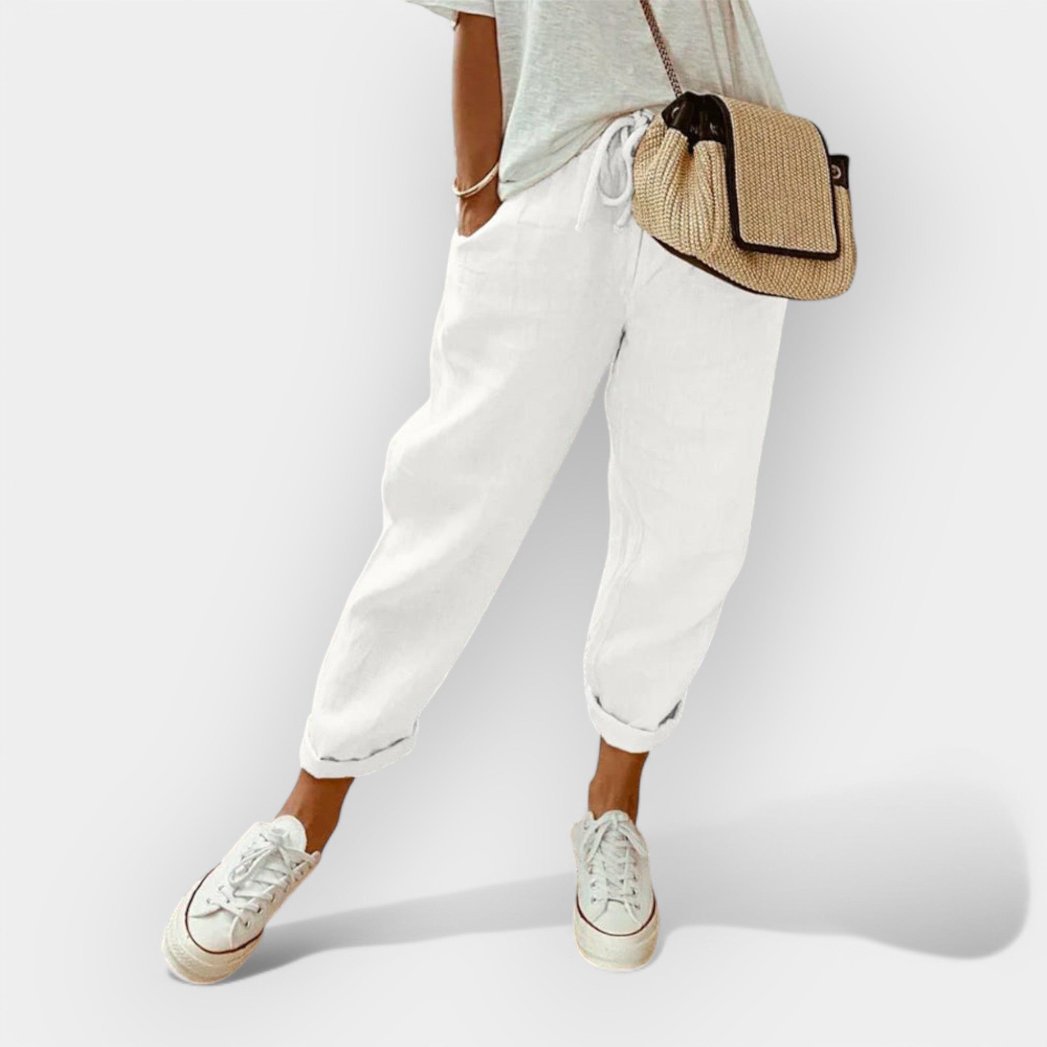Emma - Pantaloni leggeri in lino