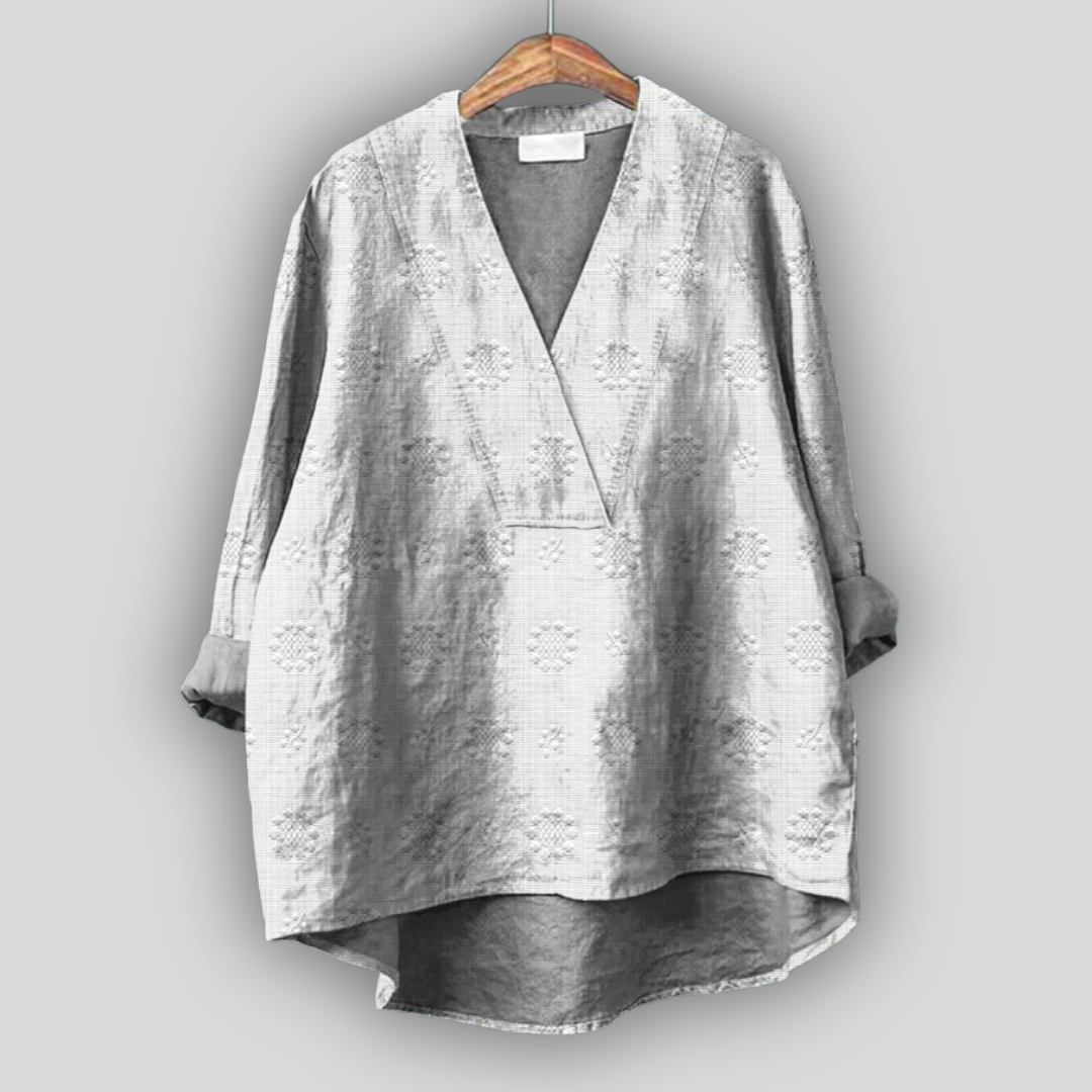 Cristina - Blusa in lino