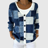 Cardigan in maglia confortevole con bottoni