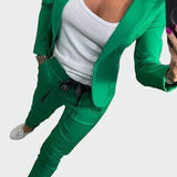 Ella - Completo da donna con pantaloni ampi e blazer