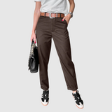 Matilde - Pantaloni da completo gessati