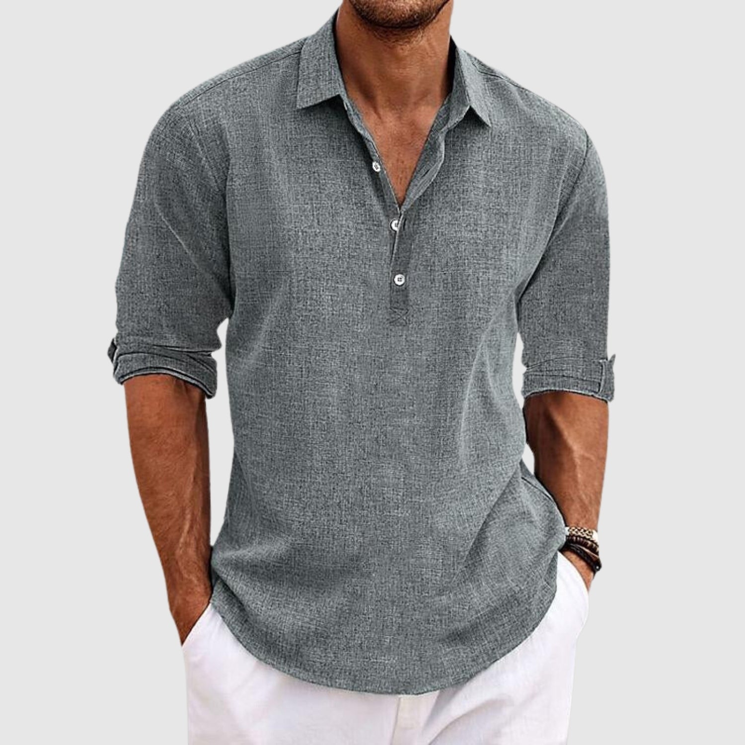 Giacomo - Camicia classica in stile casual