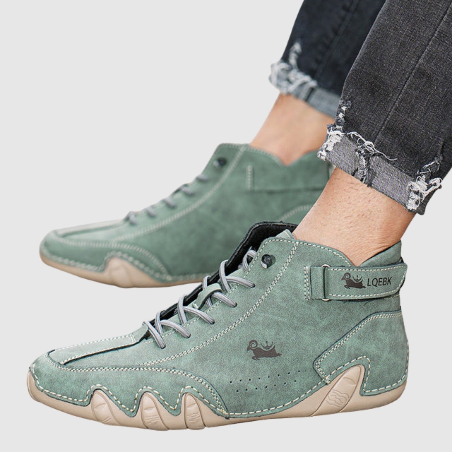 Dario - Scarpe ultra comode antiscivolo in vera pelle