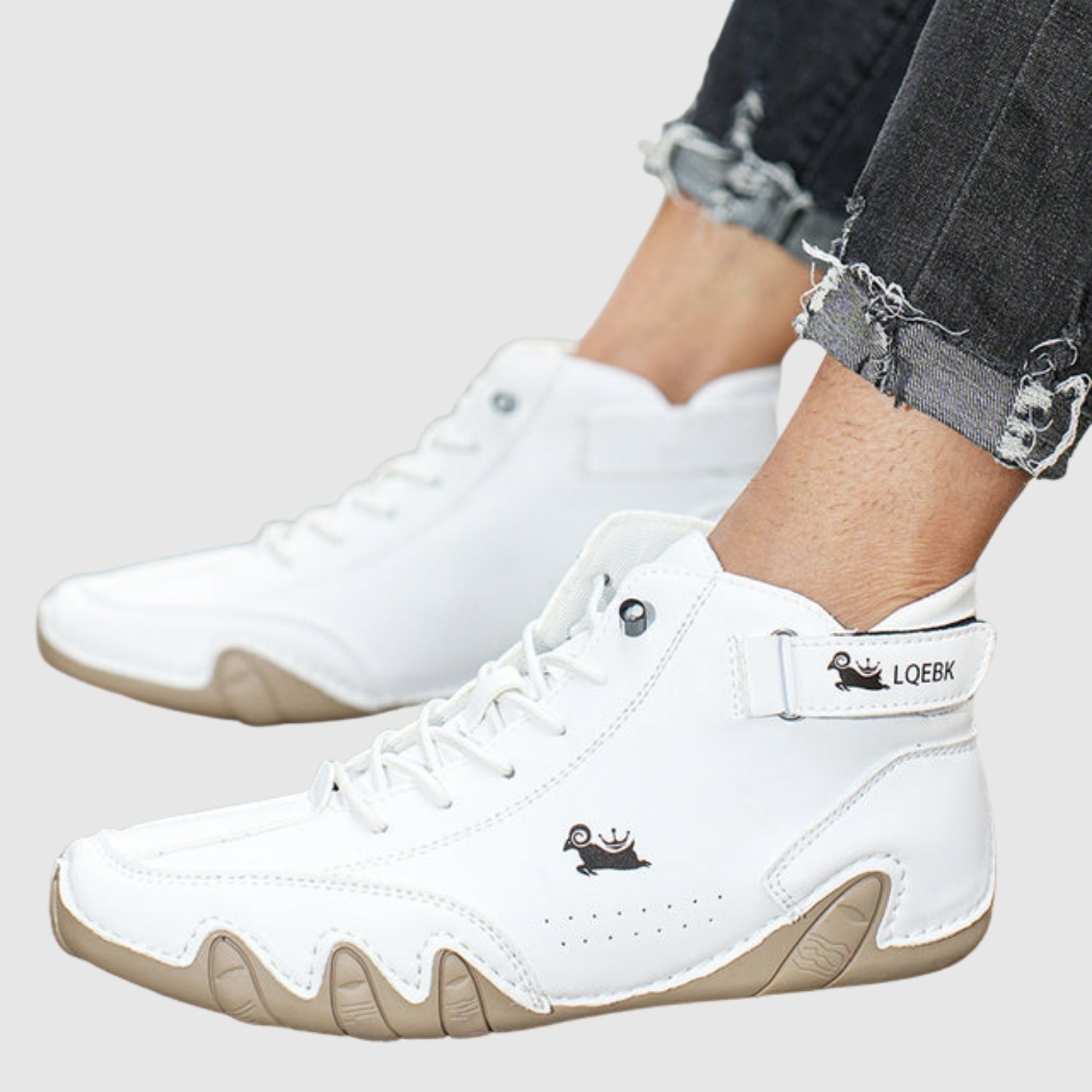 Dario - Scarpe ultra comode antiscivolo in vera pelle